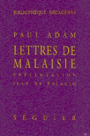 Adam - Lettres de Malaisie