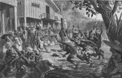 C 4 Fête chez les Dayaks